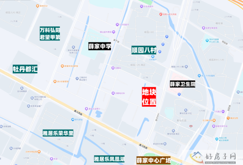 常州新北两幅地块批后公示，即将挂牌！最低容积率1.5！            </h1>(图2)