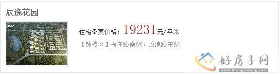 儒辰辰逸19#楼备案均价公示约19231元/㎡            </h1>(图1)